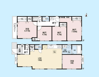 【間取り】 | 大田区西嶺町