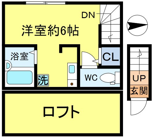 YUKIドミール新小岩の間取り