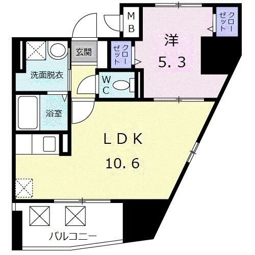 グランドルチェ　白山の間取り