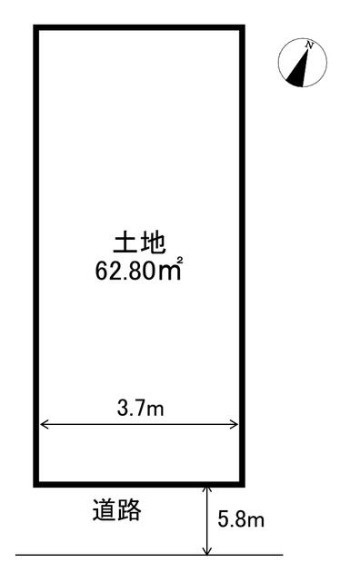 箕面市桜井１丁目　土地