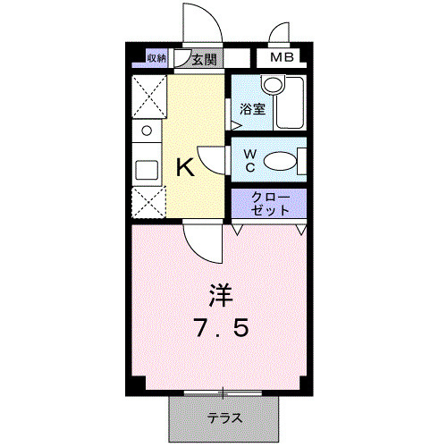 【間取り】 | シ－サイド大淀