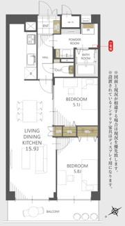 【間取り】 | 千里第2泉ヶ丘スカイハイツ