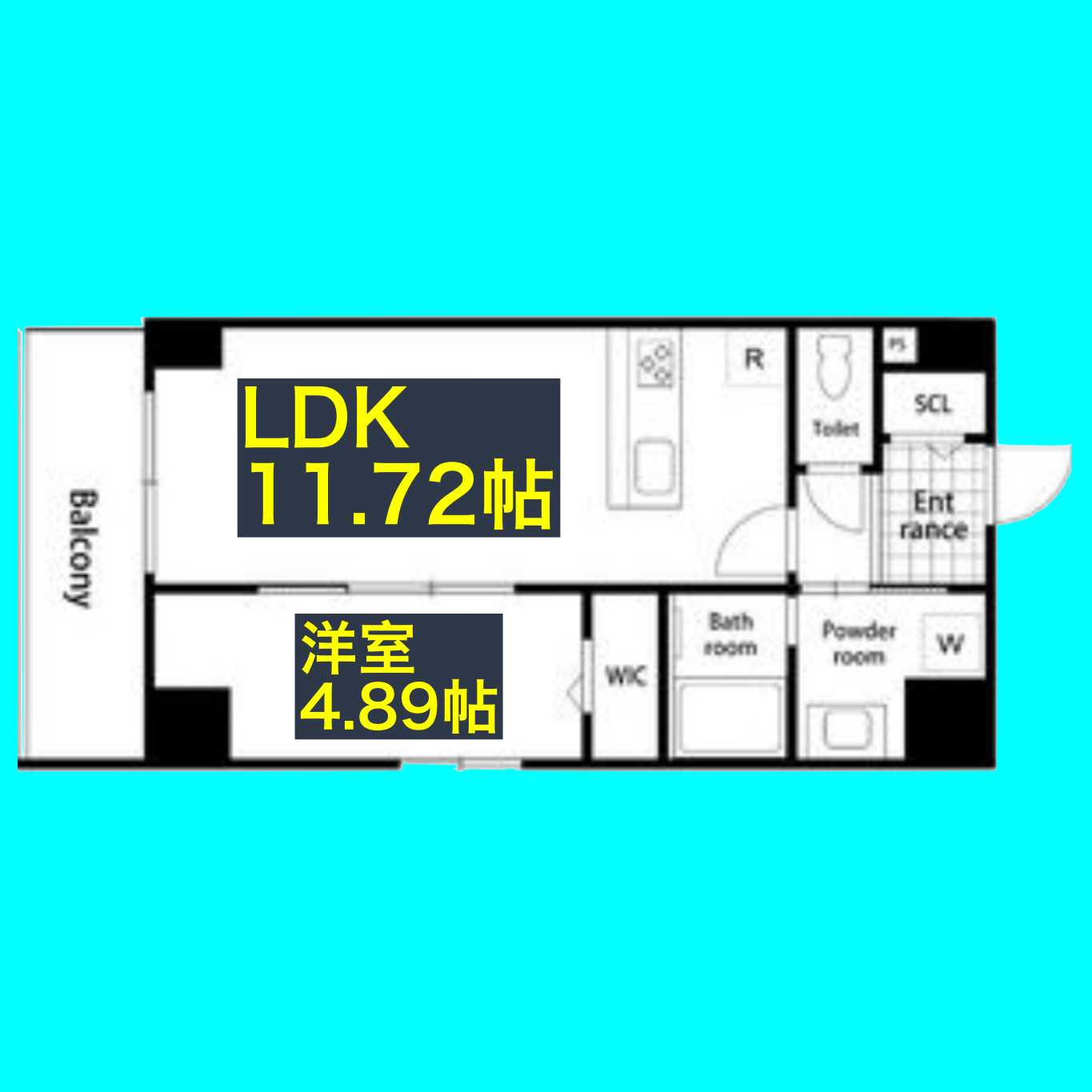GRAN DUKE栄elimaの間取り