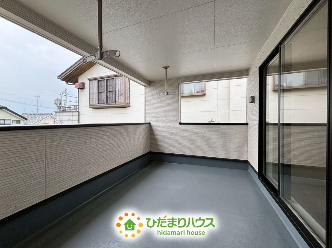 古河市関戸第1　新築一戸建て　クレイドルガーデンのバルコニー