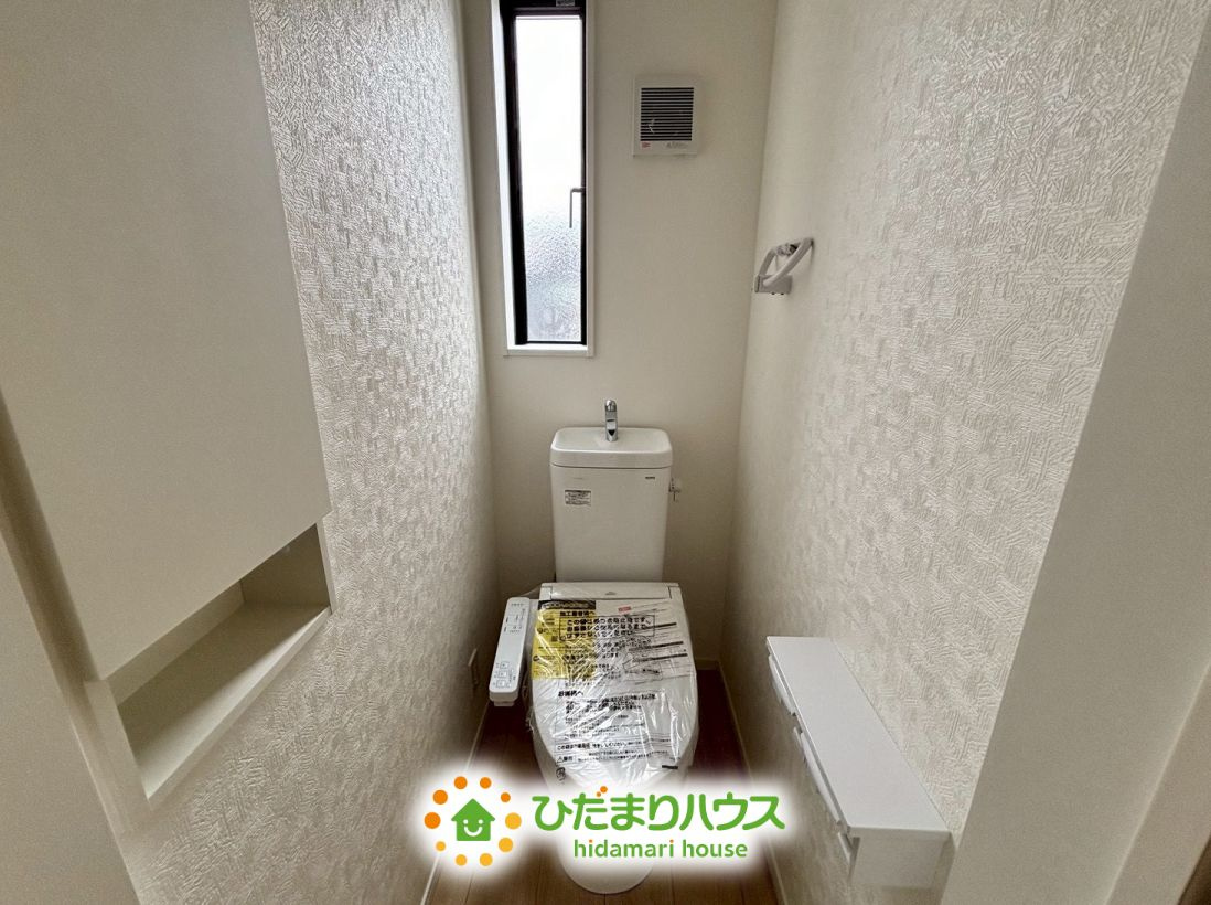 古河市関戸第1　新築一戸建て　クレイドルガーデンのトイレ