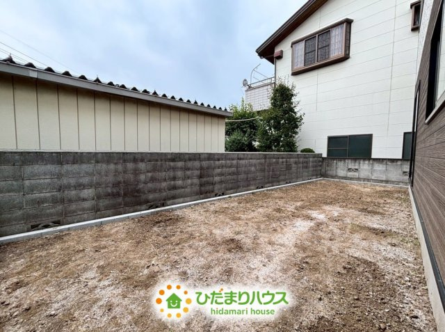 古河市関戸第1　新築一戸建て　クレイドルガーデンの庭