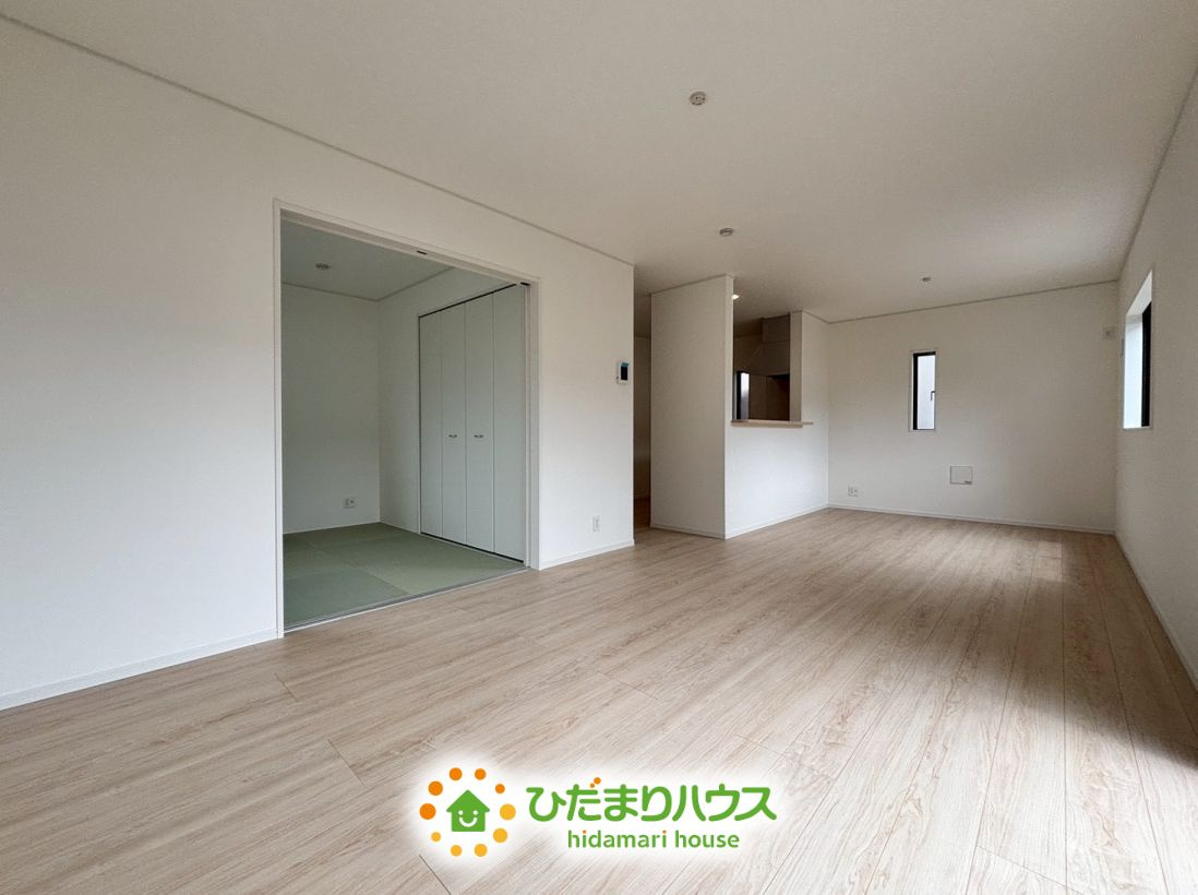 古河市関戸第1　新築一戸建て　クレイドルガーデンの居間・リビング