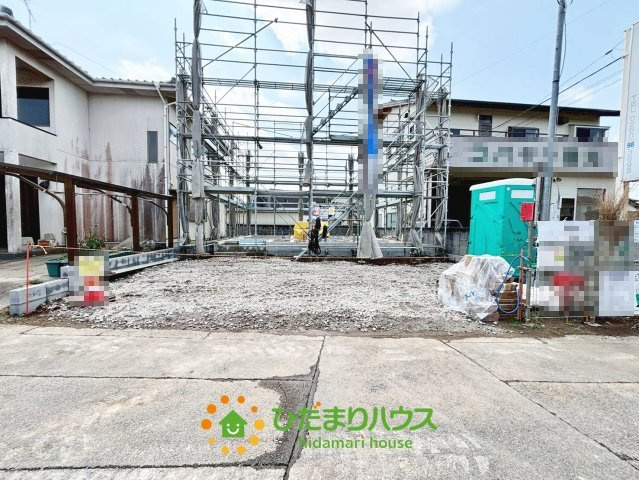 古河市関戸第1　新築一戸建て　クレイドルガーデンの駐車場|2026/3/28　撮影