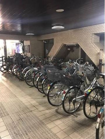 ライオンズマンション日暮里駅前の設備|駐輪場