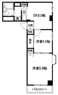 【間取り】 | コーポＫＥＮ