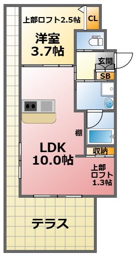 GRAN　KOBELIA 津門大箇町の間取り
