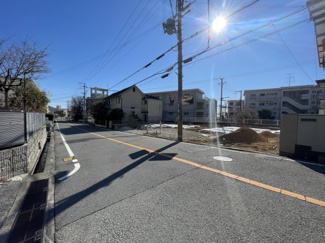 【前面道路含む現地写真】 | 東灘区住吉山手7丁目　借地権付き新築戸建て