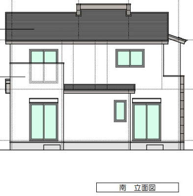 【完成予想図】 | 東灘区住吉山手7丁目　借地権付き新築戸建て