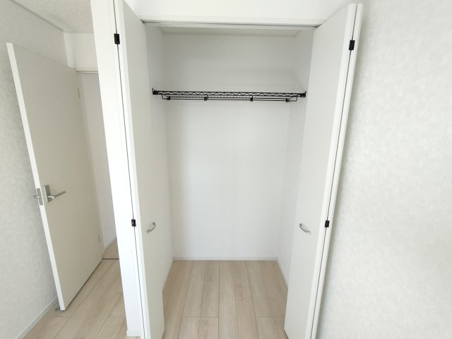 【Cradle Garden】　栃木市大平町西野田　第４　全4邸の収納|〇２号棟　クローゼット〇
上の空間も最大限活かせる収納です♪
2026年3月撮影