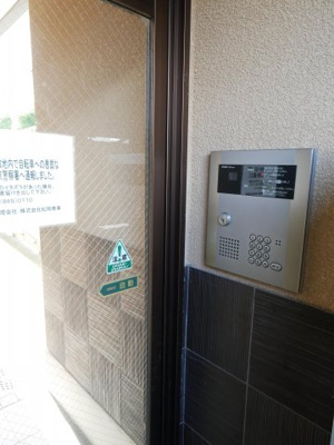 【エントランス】 | ブライトハイムA棟 | オートロックあり