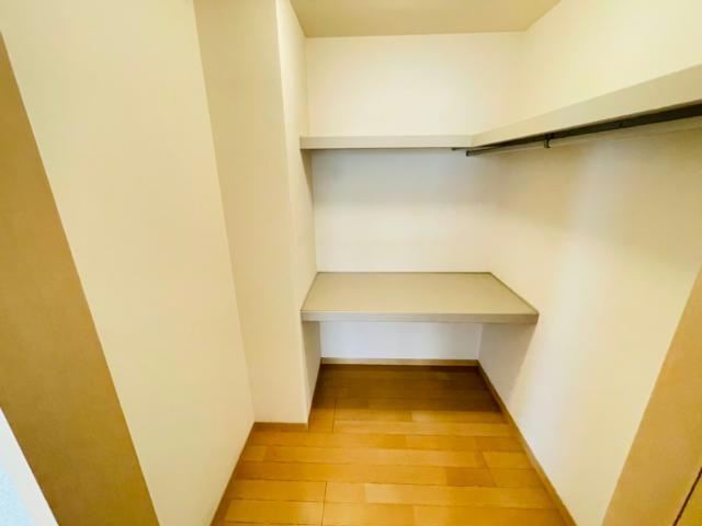 熊本市中央区帯山１丁目のアパートの収納