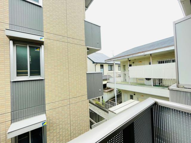 熊本市中央区帯山１丁目のアパートの展望