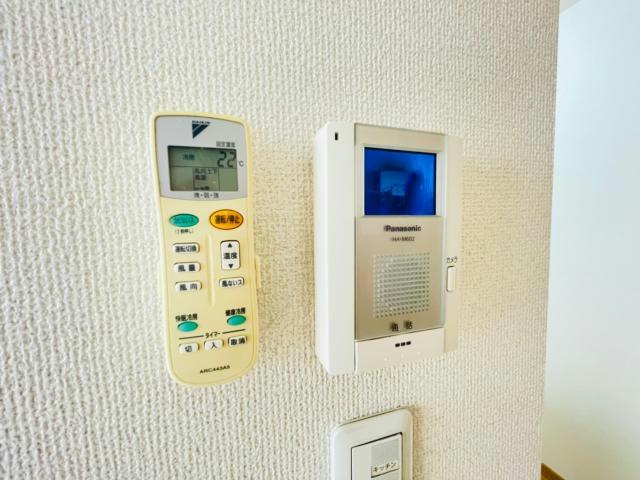 熊本市中央区帯山１丁目のアパートのセキュリティ