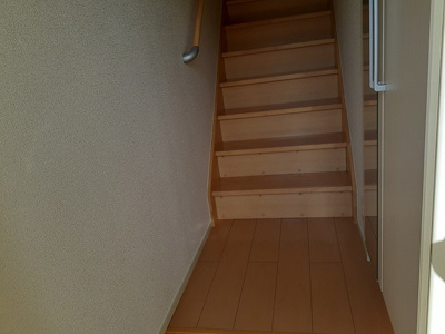 【玄関】 | ソレイユ横島Ｂ | 玄関です