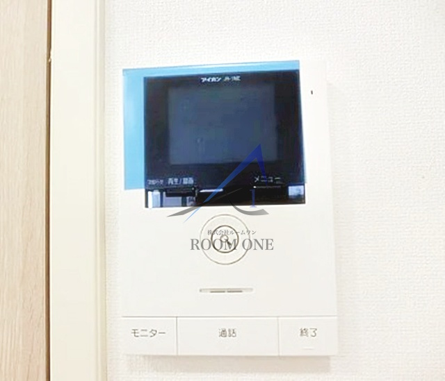 エルマーナ雑司が谷　A棟のセキュリティ|モニター付きインターホンです。