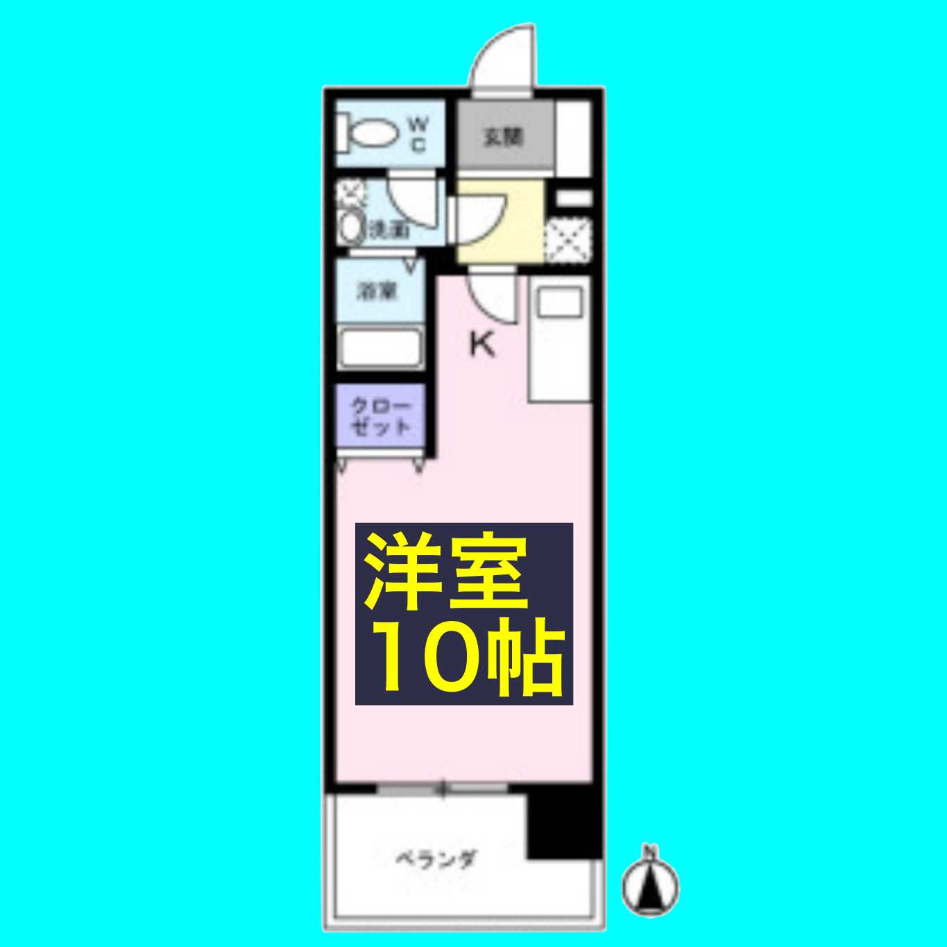 KDXレジデンス神宮前の間取り