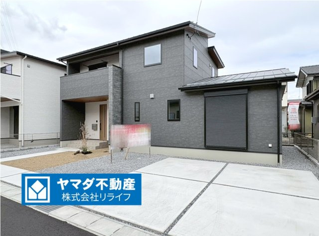 ダイマルタウン　羽島郡岐南町伏屋第８　全３区画分譲の外観|■B棟
■YAMADA電機の　ヤマダ不動産　株式会社リライフ　岐阜店■
いつでもお問合わせ下さい。