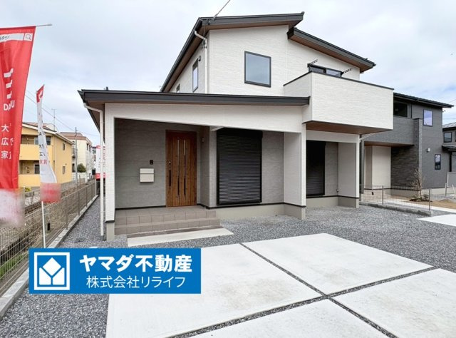 ダイマルタウン　羽島郡岐南町伏屋第８　全３区画分譲の外観|■Ａ棟
■YAMADA電機の　ヤマダ不動産　株式会社リライフ　岐阜店■
いつでもお問合わせ下さい。