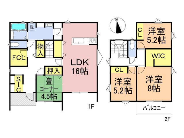 ダイマルタウン　羽島郡岐南町伏屋第８　全３区画分譲の間取り|■Ａ棟　■ヤマダ不動産　株式会社リライフ　
■夢のマイホーム購入をフルサポートします！
