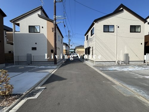 【仲介手数料０円】相模原市緑区東橋本Ⅱ　新築一戸建て　全12棟の前面道路含む現地写真|相模原市緑区東橋本Ⅱ　新築一戸建て　全12棟
