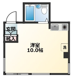 フレア443の間取り