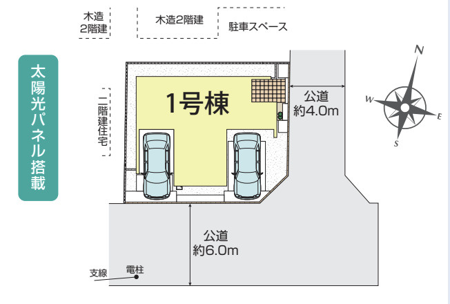 【区画図】 | 久喜市栗原2丁目3期　新築戸建　全1棟　1号棟