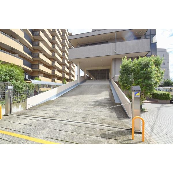 ソレーユフタバの駐車場