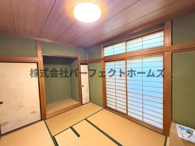倉治２丁目戸建　賃貸の和室|フローリングだけでなく、和室もあります