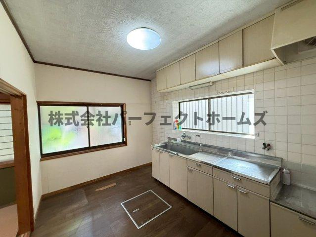倉治２丁目戸建　賃貸のキッチン|お料理しやすいキッチンです