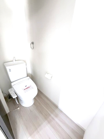 アーバンスタイル北群馬郡吉岡町1期　1号棟のトイレ|2階トイレです。清潔感のある白を基調としています。