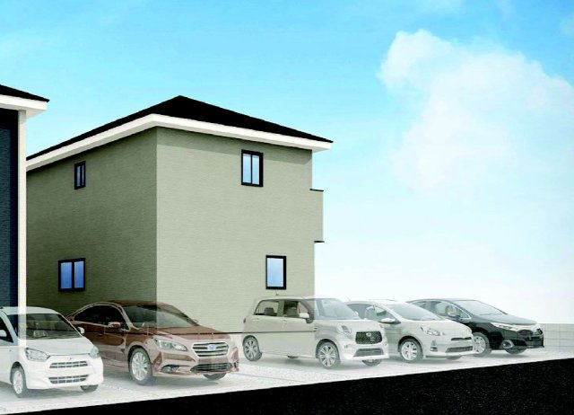 アーバンスタイル北群馬郡吉岡町1期　2号棟の完成予想図|吉岡町に全2棟の住宅を建築中です☆
お客様のご都合に合わせていつでもご見学頂けます♪お気軽にお問い合わせください。