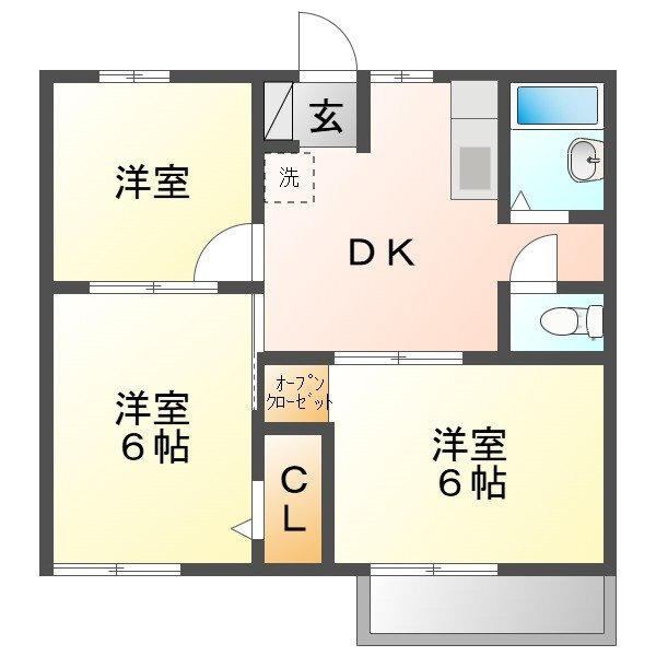 ファミール新宿の間取り