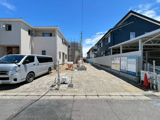 リーブルガーデン　一宮市萩原町第三　全2区画分譲の外観|「現地（2026年5月7日）撮影」　
■全体写真　
■ヤマダ不動産　株式会社リライフ　