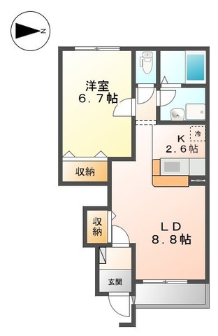 豊岡市庄境のアパート