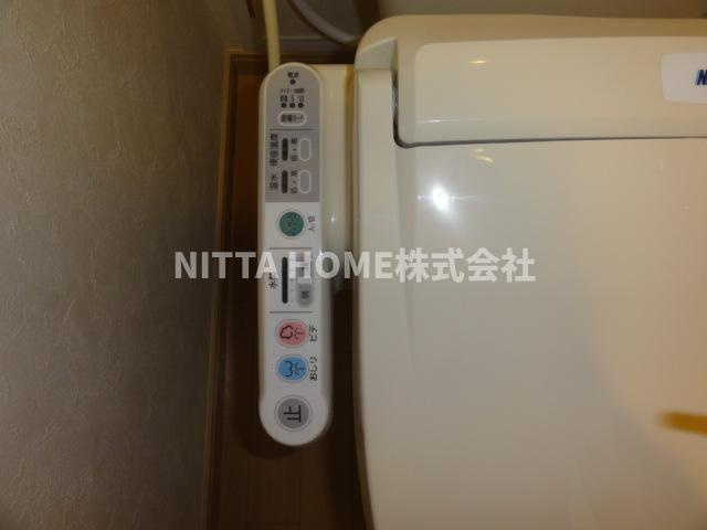 豊岡市庄境のアパートのトイレ|温水洗浄付きのトイレになります◎