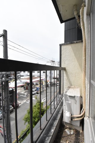 ハニーコーポのバルコニー