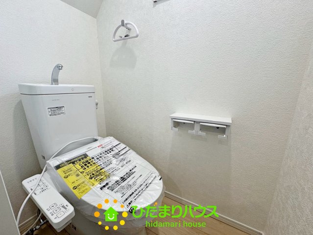 古河市五部第1　新築一戸建て　01　クレイドルガーデンのトイレ