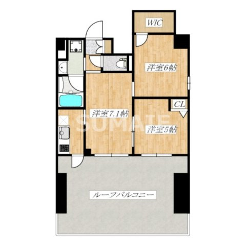 Alivis東十条の間取り|間取りです☆