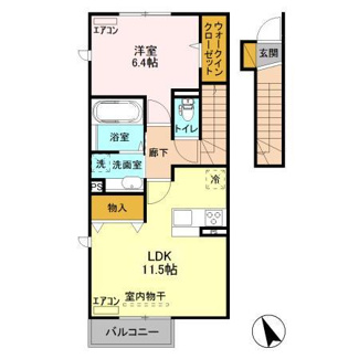 【間取り】 | コトーシェソワ　Ⅰ