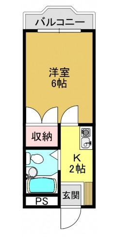エステートⅡの間取り