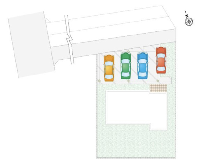 【区画図】 | 加須市日出安17区画　新築戸建　全17棟　13号棟