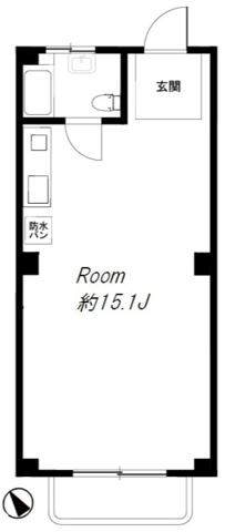 ヴィラシャンテⅢ－Ｃの間取り