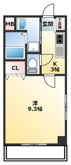 【間取り】 | アプレシオ八田