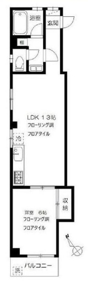 【間取り】 | 第三長門ビル