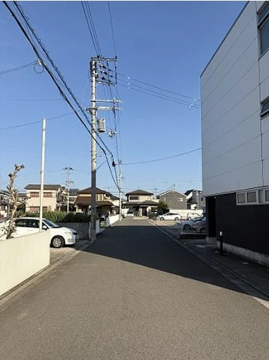 和歌山市加納の前面道路含む現地写真